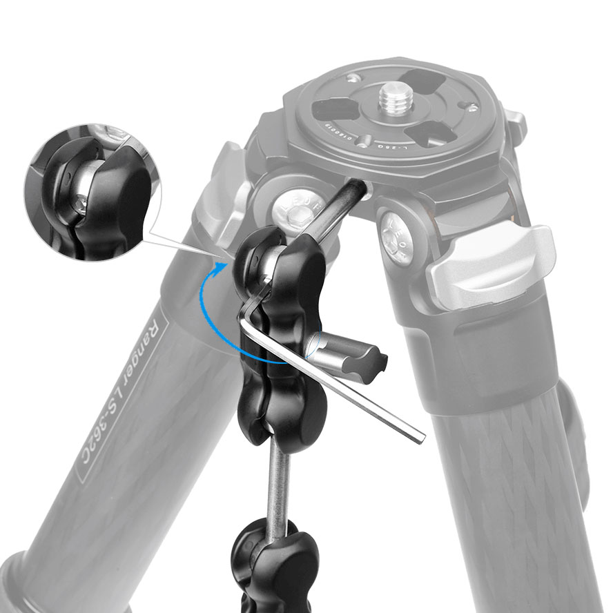 Leofoto AM-2L Magic Arm