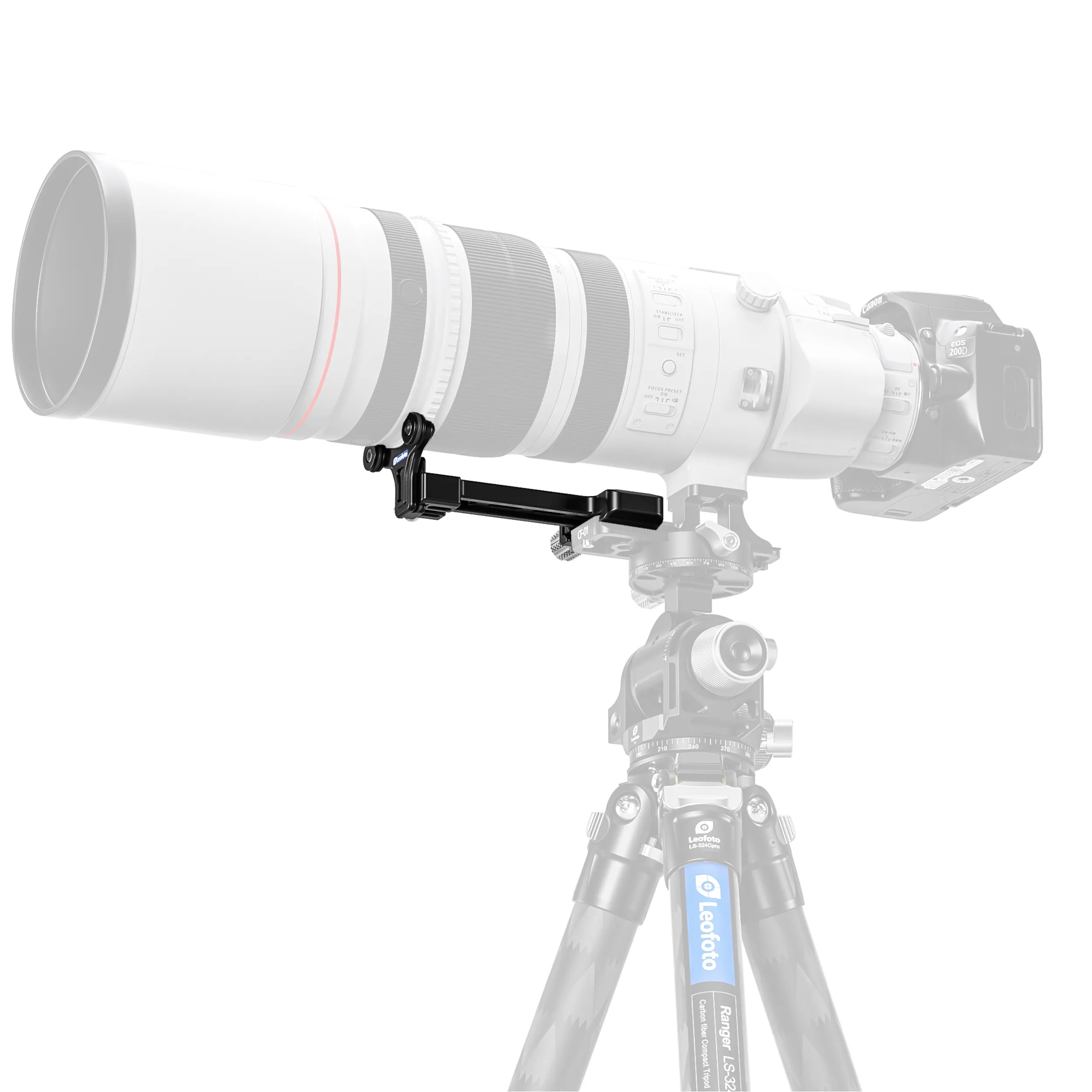 Leofoto EH-01 Objektivstütze für Leofoto Objektiv-Ersatzfuß