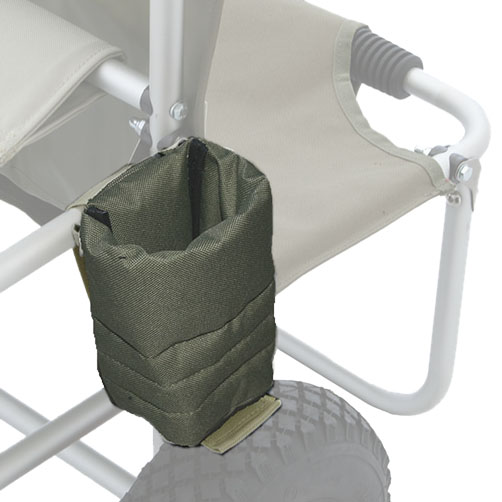 Eckla Trinkflaschenhalterung für ECKLA Beach Rolly & Multi Rolly olivgrün