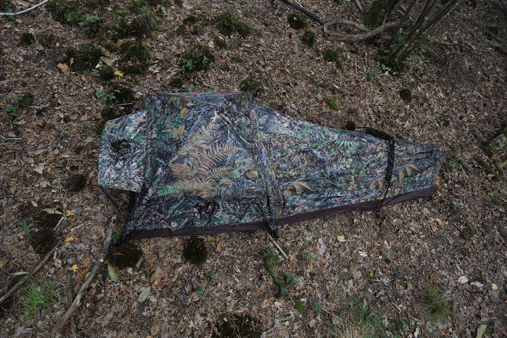 Tragopan HOKKI V3 Liegezelt für Bodennahe Fotografie