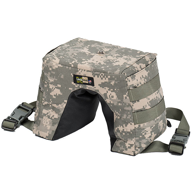 LensCoat Bohnensack LensSack Pro Jr - Farbe:  Digital Camo LensCoat