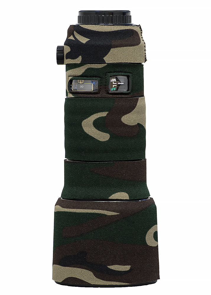 LensCoat Objektivschutz für Pentax SMC 300mm f/4 DA SDM - Farbe:  Forest Green Camo LensCoat