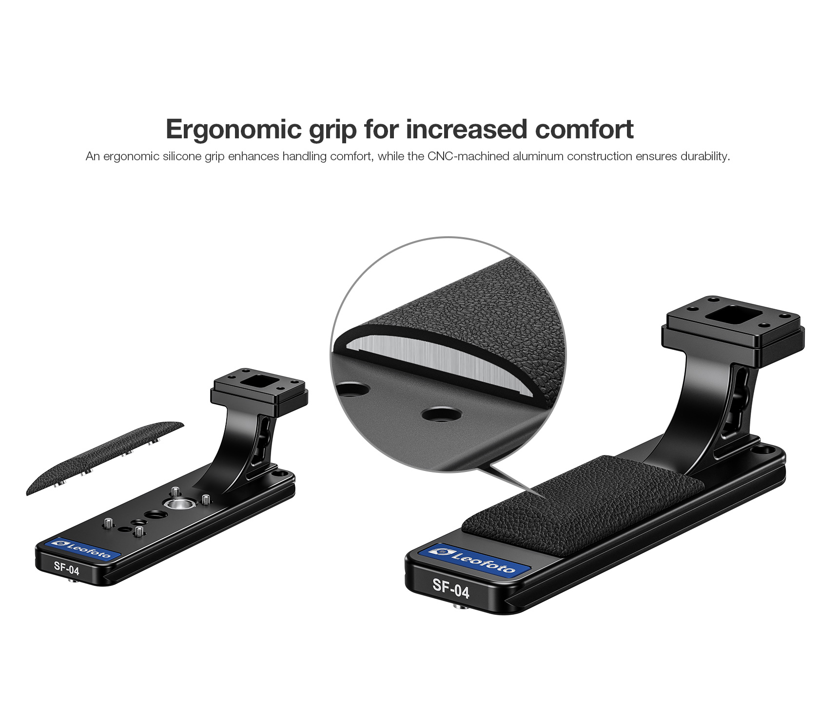 Leofoto SF-04 Ersatzfuß mit QD-Aufnahme für SONY FE 400-800mm f/6.3-8 G OSS