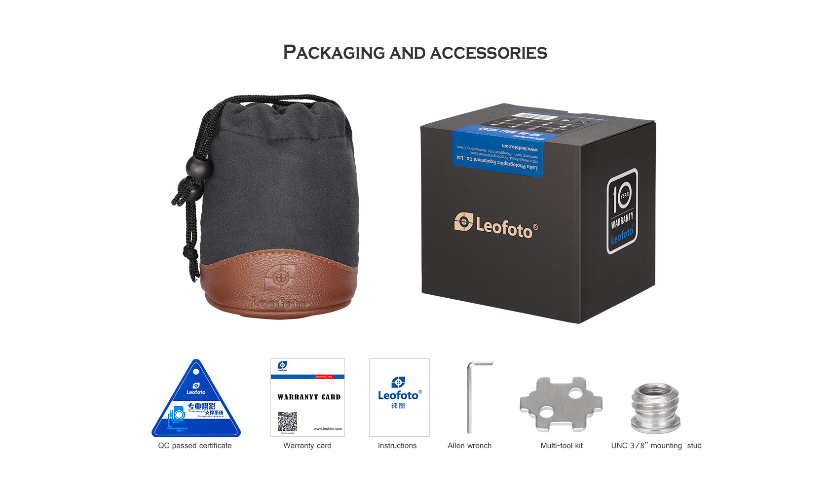 Rótula de bola Leofoto LH-30LR con placa de cámara NP-50