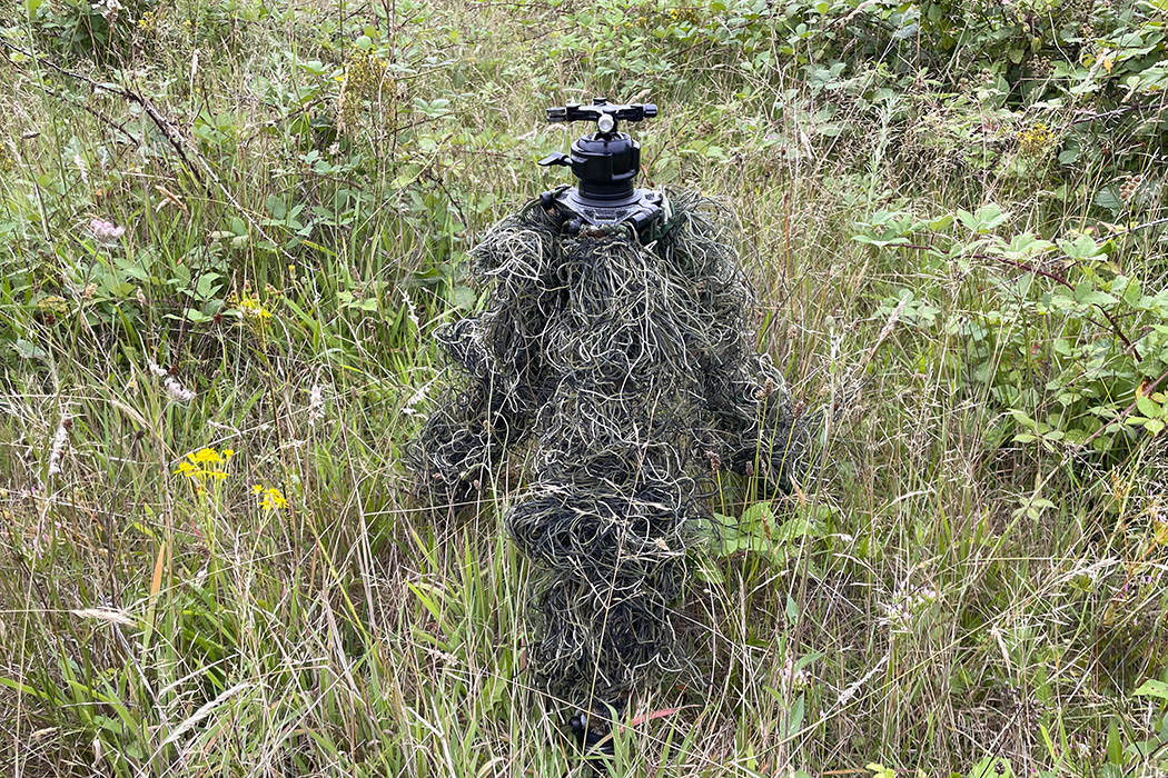 Tragopan Ghillie Khaki camuflaje para patas de trípode (juego de 3)