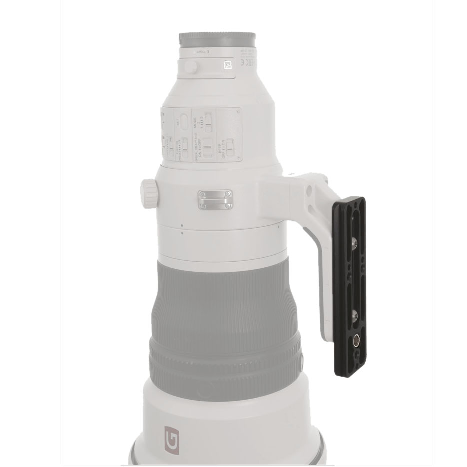 Kirk KLP-525 universal lens plate (133 mm) with QD mount