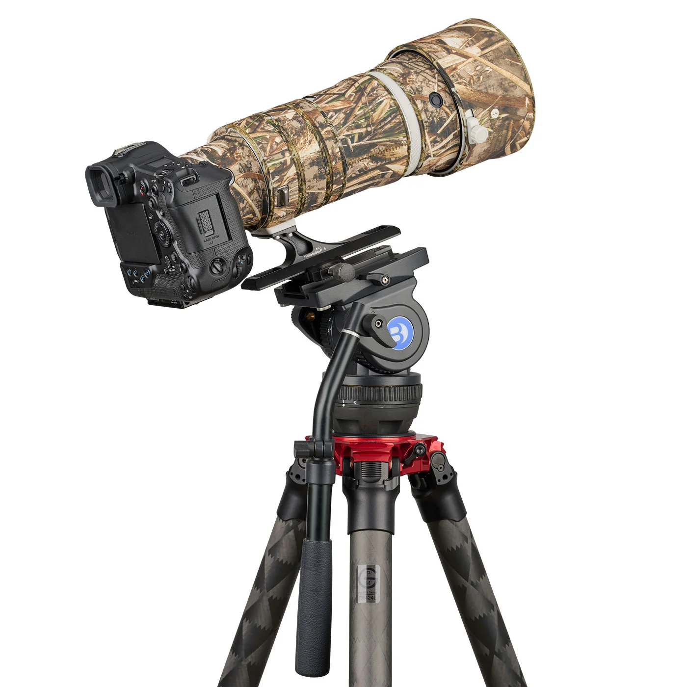 ProMediaGear PM501C40 Manfrotto to Arca-Swiss Adapter mit C40 Schnellwechselklemme