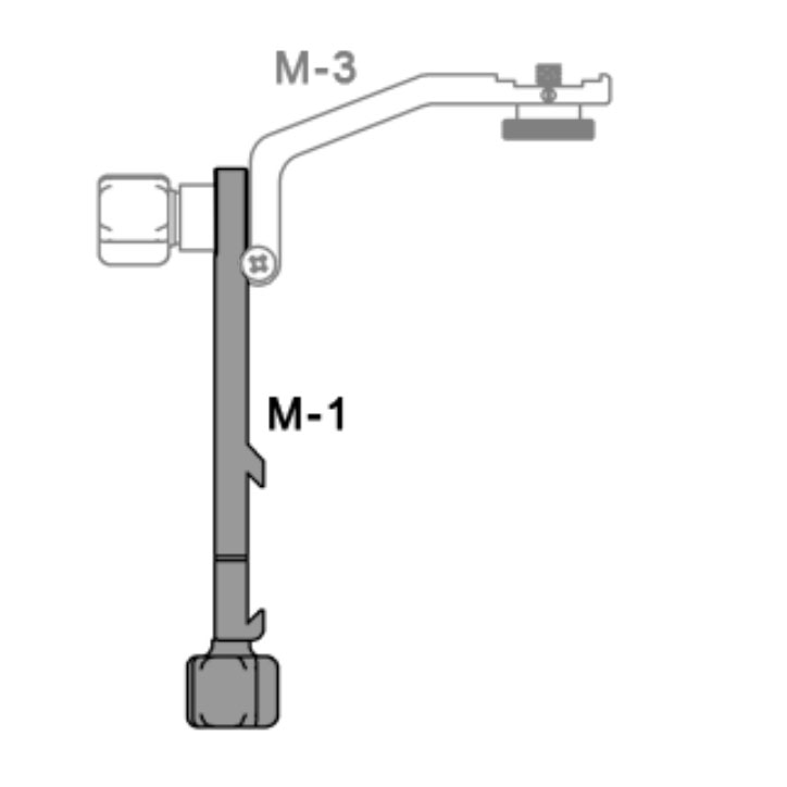 Wimberley Modul 1: M-1 Schnellwechsel-Arm