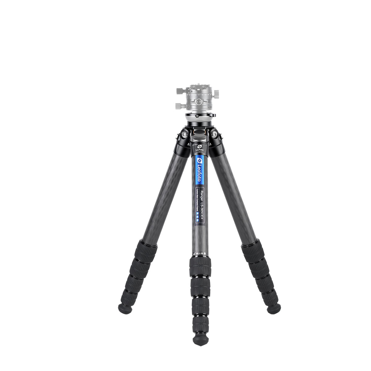 Leofoto LS-365CEX Ranger Karbon Stativ mit integrierter Nivellierung