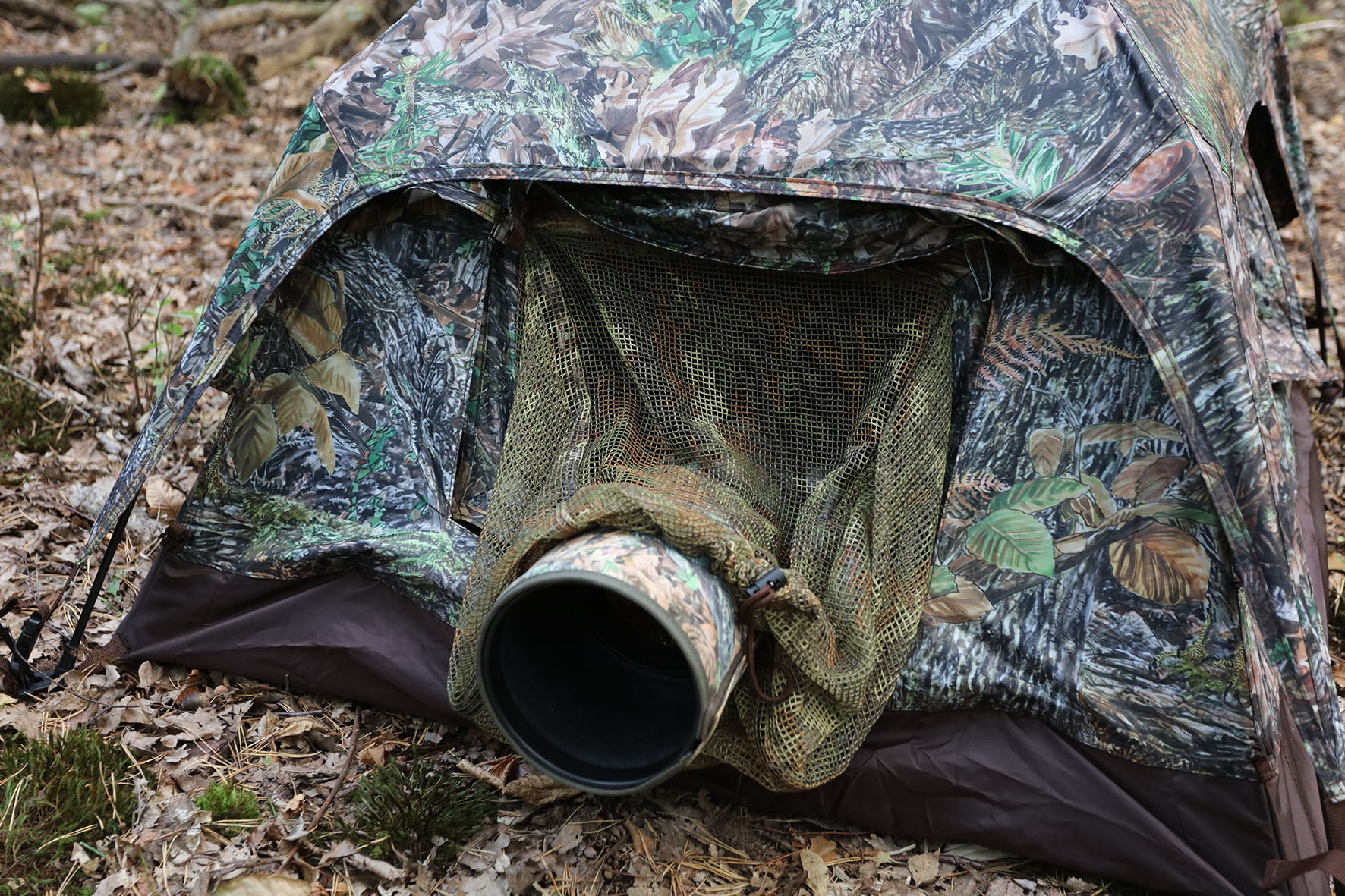 Tragopan HOKKI V3 Liegezelt für Bodennahe Fotografie