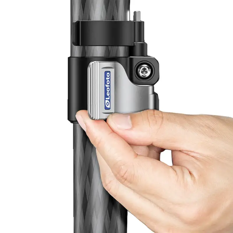 Leofoto MPC-366CL monopiede in carbonio con regolazione rapida dell'altezza e livellamento