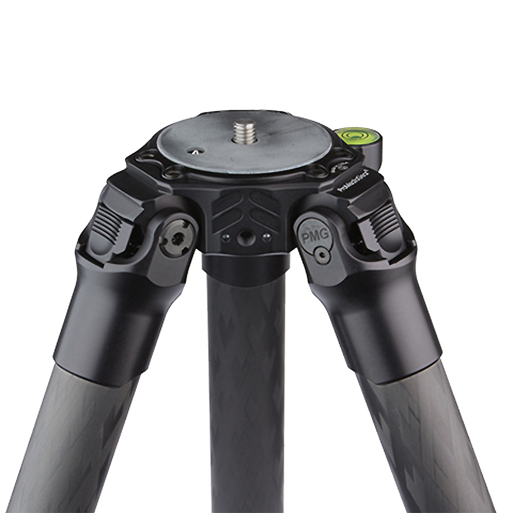 ProMediaGear TR343L PMG Pro Stix 3 secciones por pata, altura máxima 1,50 m, trípode de carbono