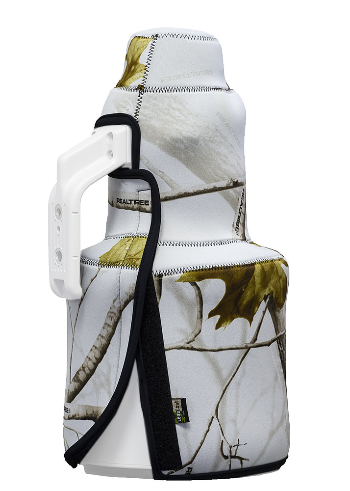 LensCoat TravelCoat für Canon EF 400 mm f/2.8 L IS III mit Sonnenblende - Farbe:  Realtree AP Snow LensCoat