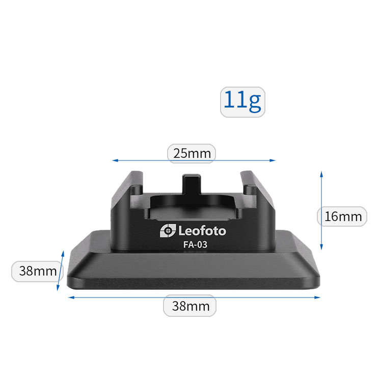 Leofoto FA-03 Cold Shoe Adapter