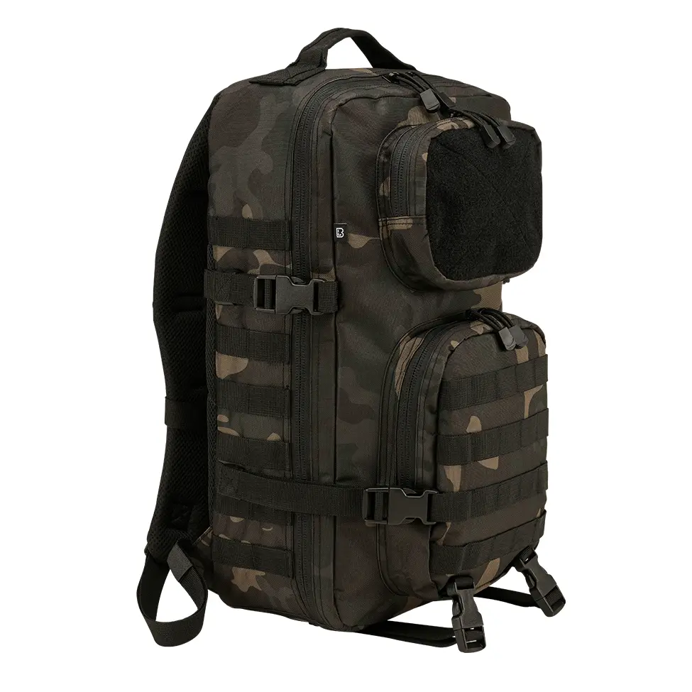 Brandit Wear US Cooper Patch Large Backpack Darkcamo - Brandit Wear Muster: Darkcamo