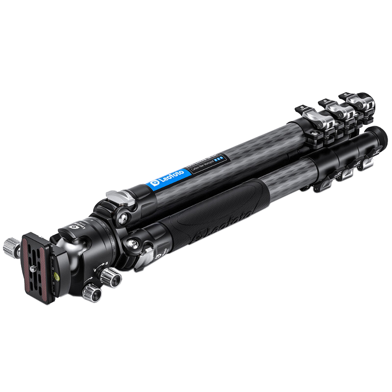 Trípode de carbono Leofoto Rapid Ranger LSR-324C con FlipLock incl. rótula esférica LH-40