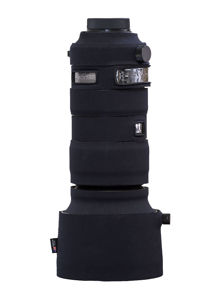 LensCoat Objektivschutz für Sigma 60-600mm f/4.5-6.3 DG OS HSM SPORTS (Canon EF, Nikon F, Sigma SA) Schwarz - Farbe:  Schwarz LensCoat