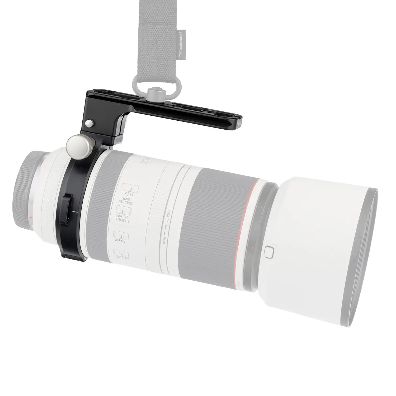 Really Right Stuff LC-A51 Package: Lens collar with LCF-55 foot for Canon RF 100-500 mm