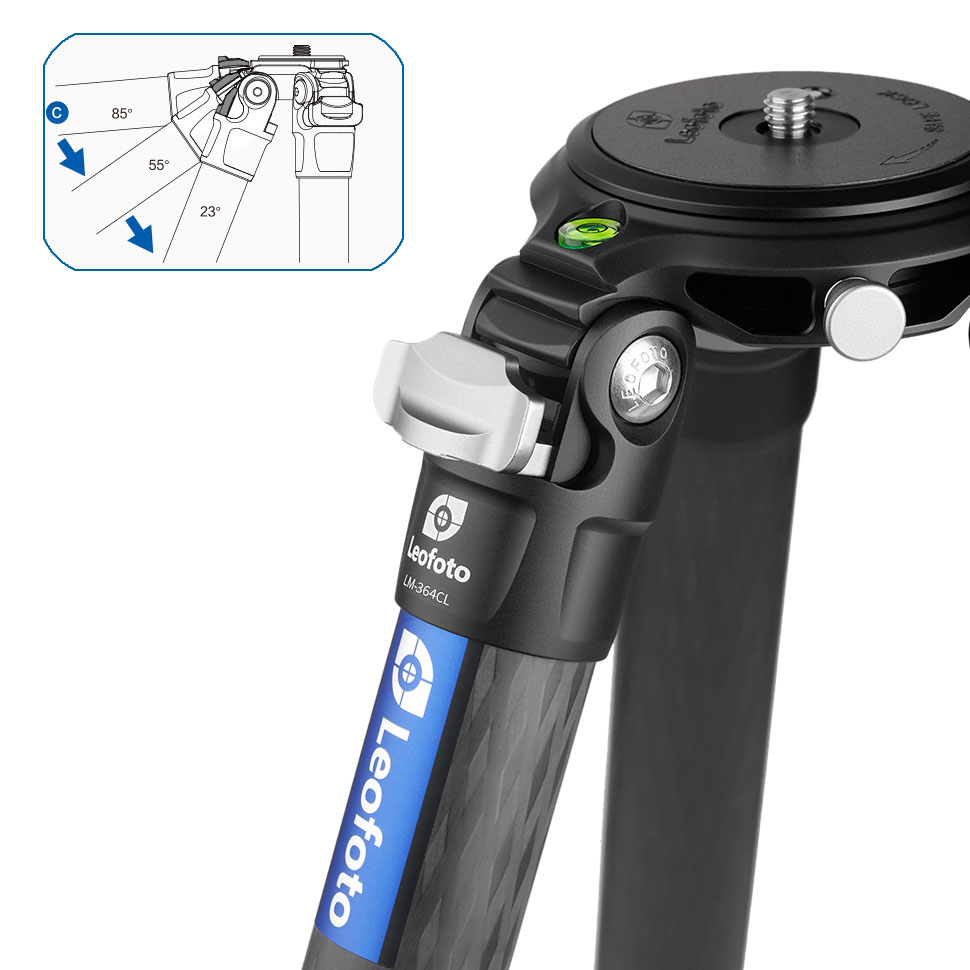Leofoto LM-364CL Summit Karbon-Stativ