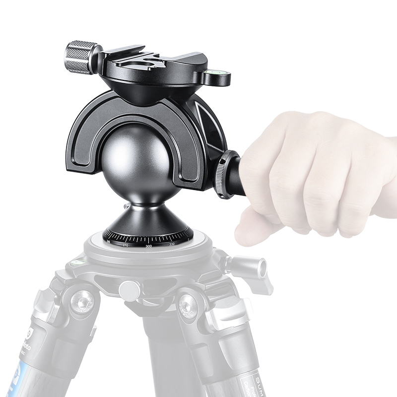 Leofoto MH-60 testa a sfera con base panoramica