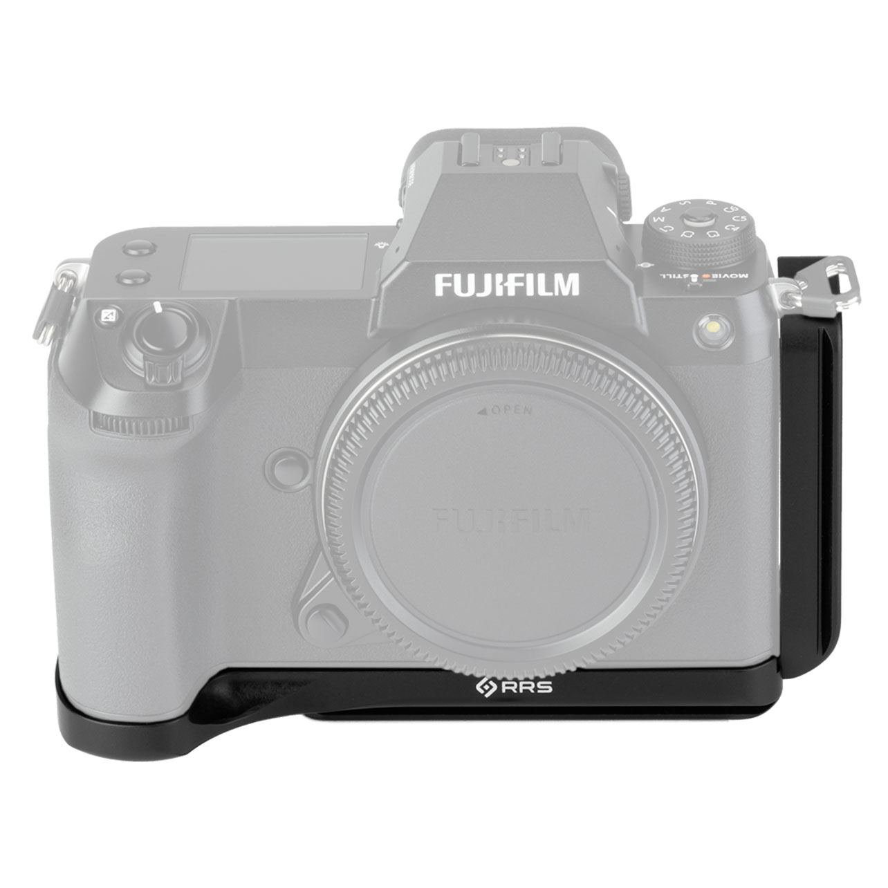 Really Right Stuff BGFX100S-LS: staffa a L per FUJIFILM GFX 100S e GFX 50S II