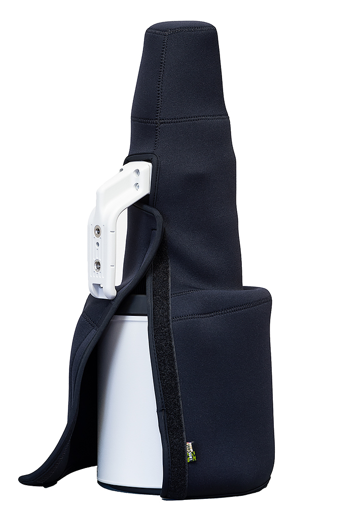 TravelCoat™ für Canon RF 600 f/4 mit Sonnenblende Schwarz - Farbe:  Schwarz LensCoat