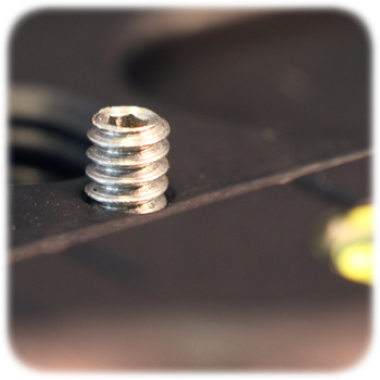 Kirk anti-twist set screw for Kirk quick-release clamps QRC-2.5, QRC-3, QRC-4