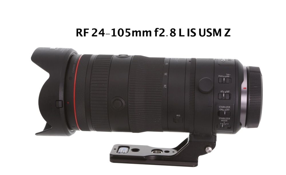 Pied de remplacement d'objectif Kirk LP-73 pour Canon RF 70-200mm f/2.8 L IS USM Z & RF 24-105mm f/2.8