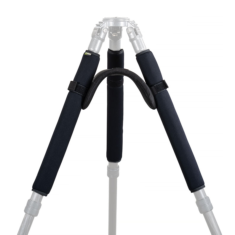 LensCoat LEGWRAP PRO 316 Neopren-Stativbeinpolster 3er Set Schwarz - Farbe:  Schwarz LensCoat