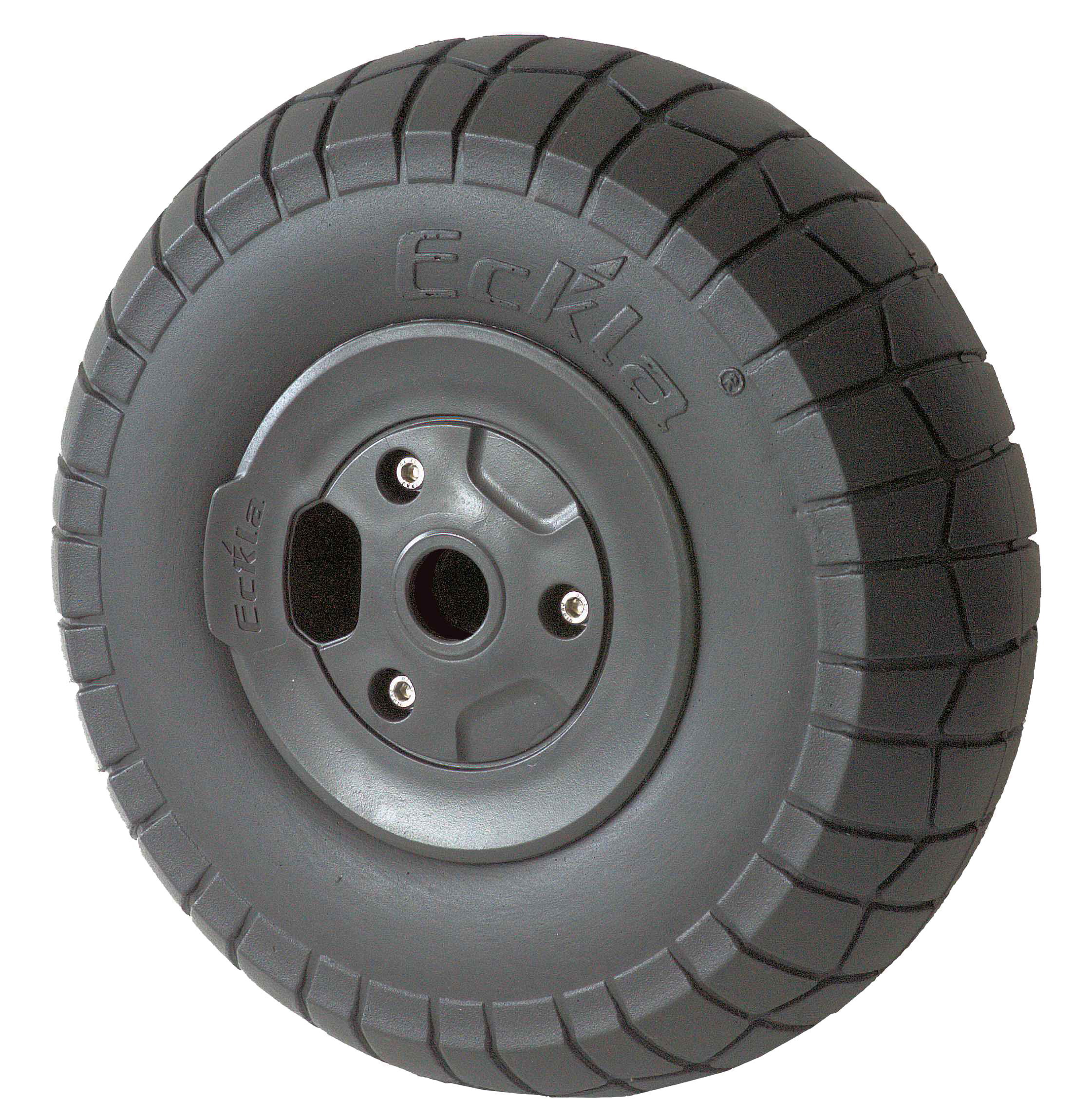 Eckla 07149 Ersatzrad 260 mm (pannensicher & rollengelagert) - Schwarz