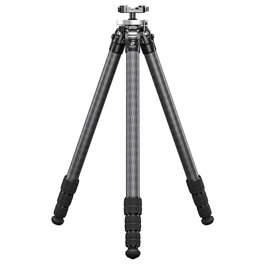 Leofoto ST-324CL Karbon Dreibeinstativ mit integriertem Kugelkopf (Arca & Picatinny)