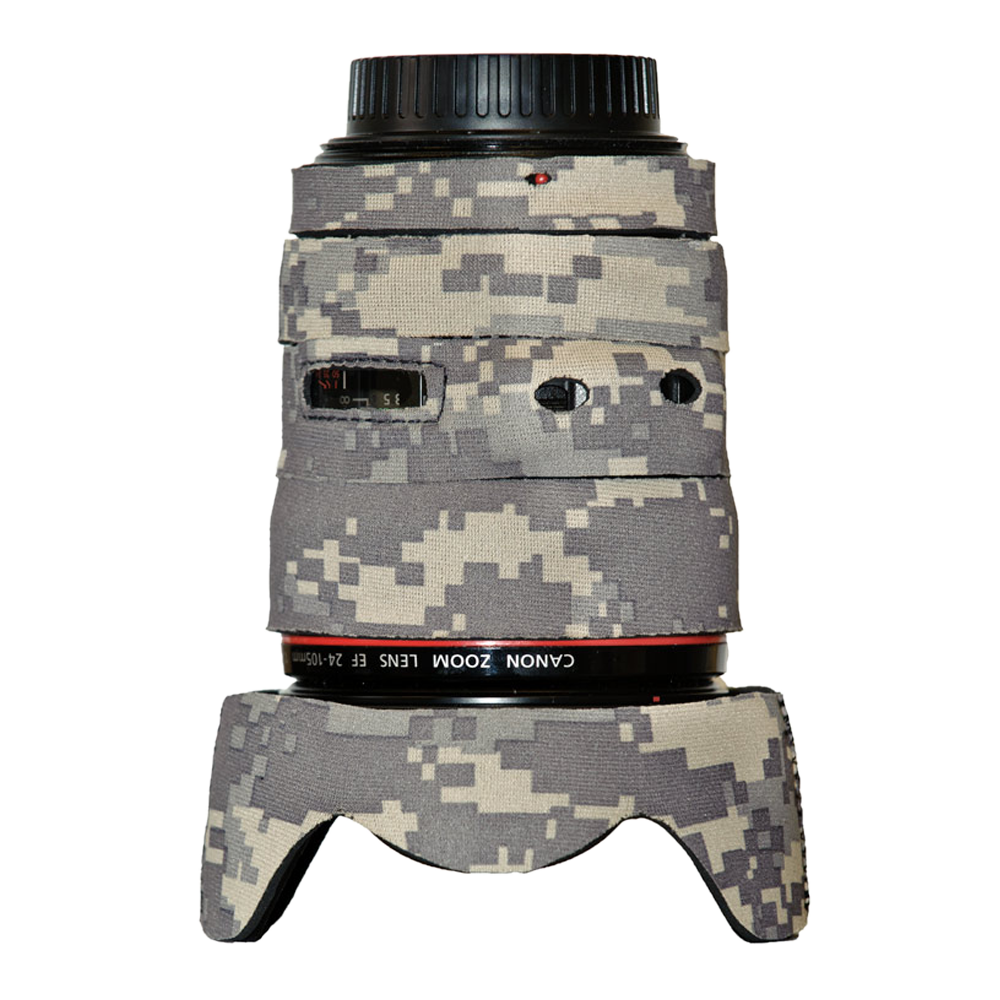LensCoat Objektivschutz für Canon EF 24-105mm f/4 IS - Farbe:  Digital Camo LensCoat