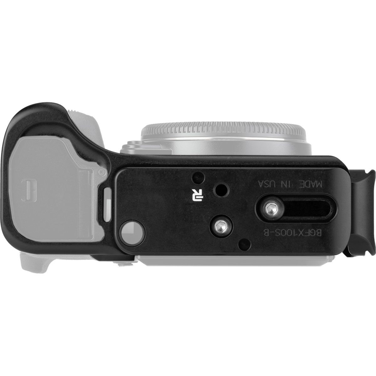 Really Right Stuff BGFX100S-LS: staffa a L per FUJIFILM GFX 100S e GFX 50S II