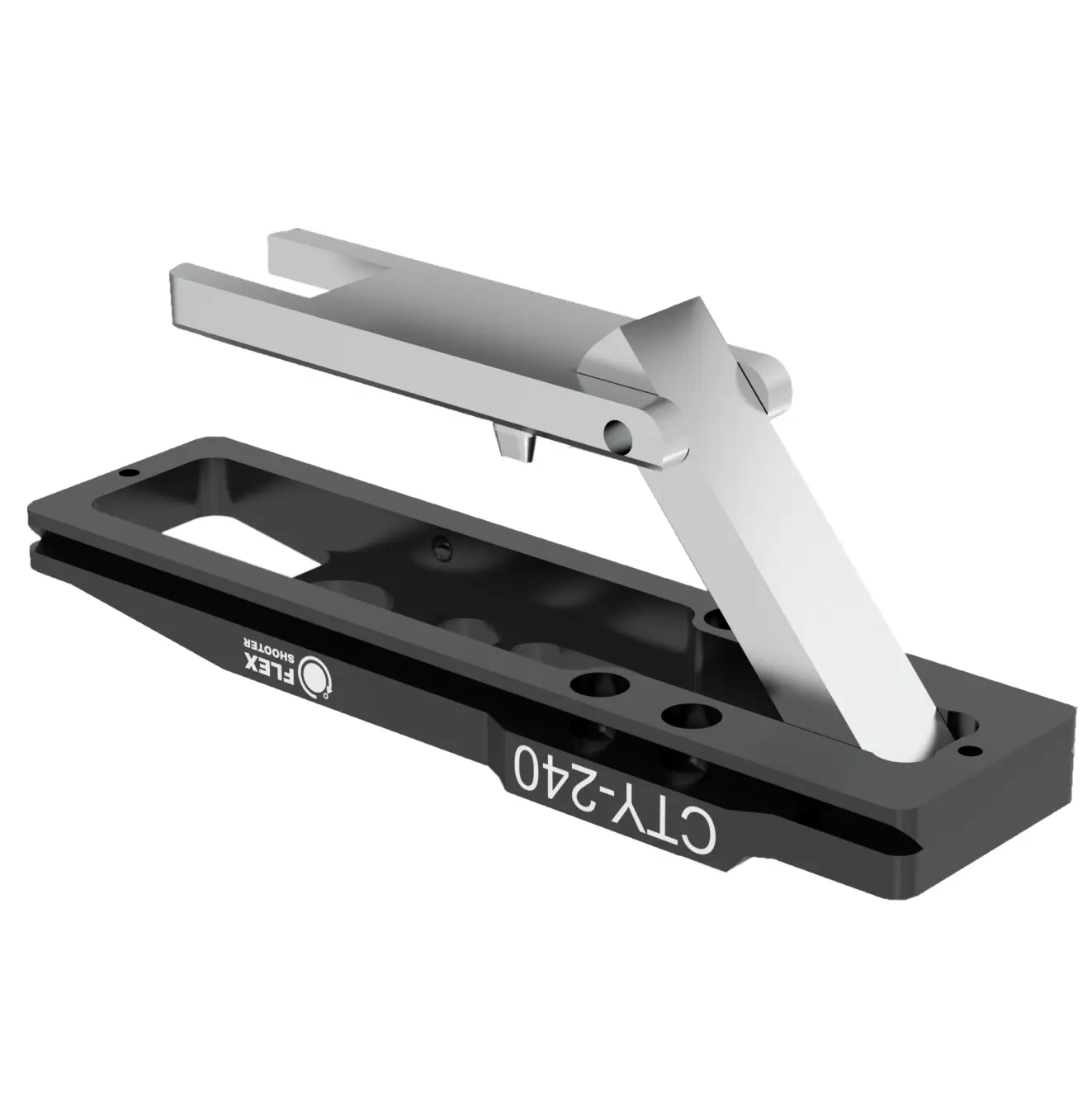 FLEXSHOOTER FlexFoot CTY-240 Objektiv-Ersatzfuß für Canon EF 200-400mm f/4L IS USM Extender 1.4x