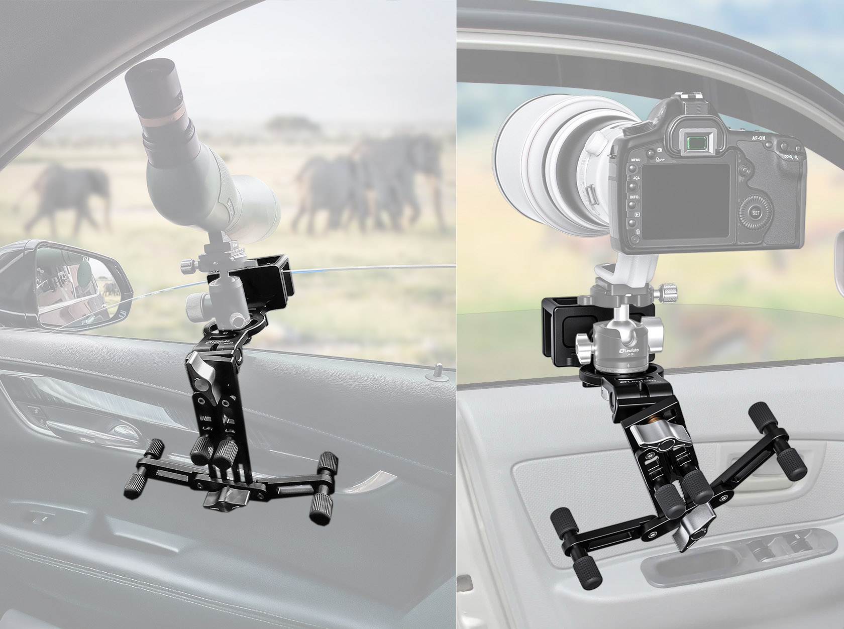 Leofoto WN-02 Autoscheibenstativ