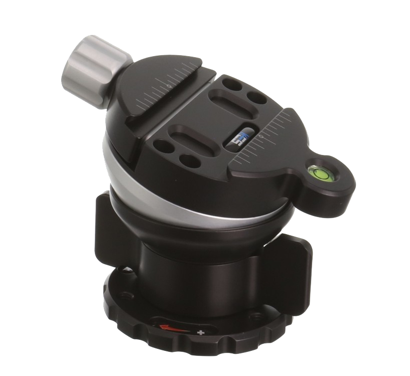 Kirk TLB-1 QRS Nivelliereinheit mit Schnellwechselklemme und Schnellwechselplatte (klein)