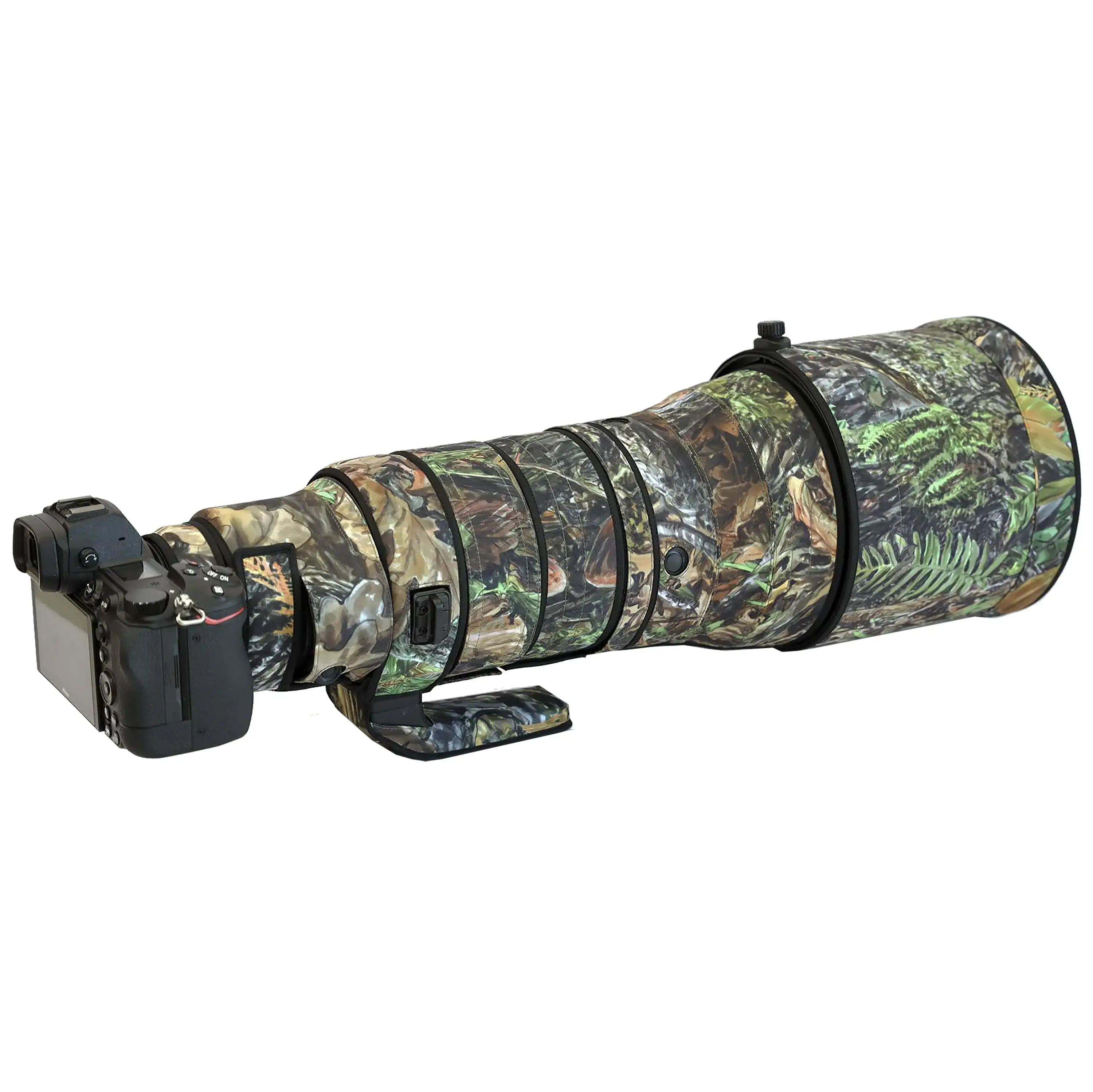 RolanPro Objektivschutz für Nikon Z 400mm f/2.8 TC VR Tarnfarben & Waterproof