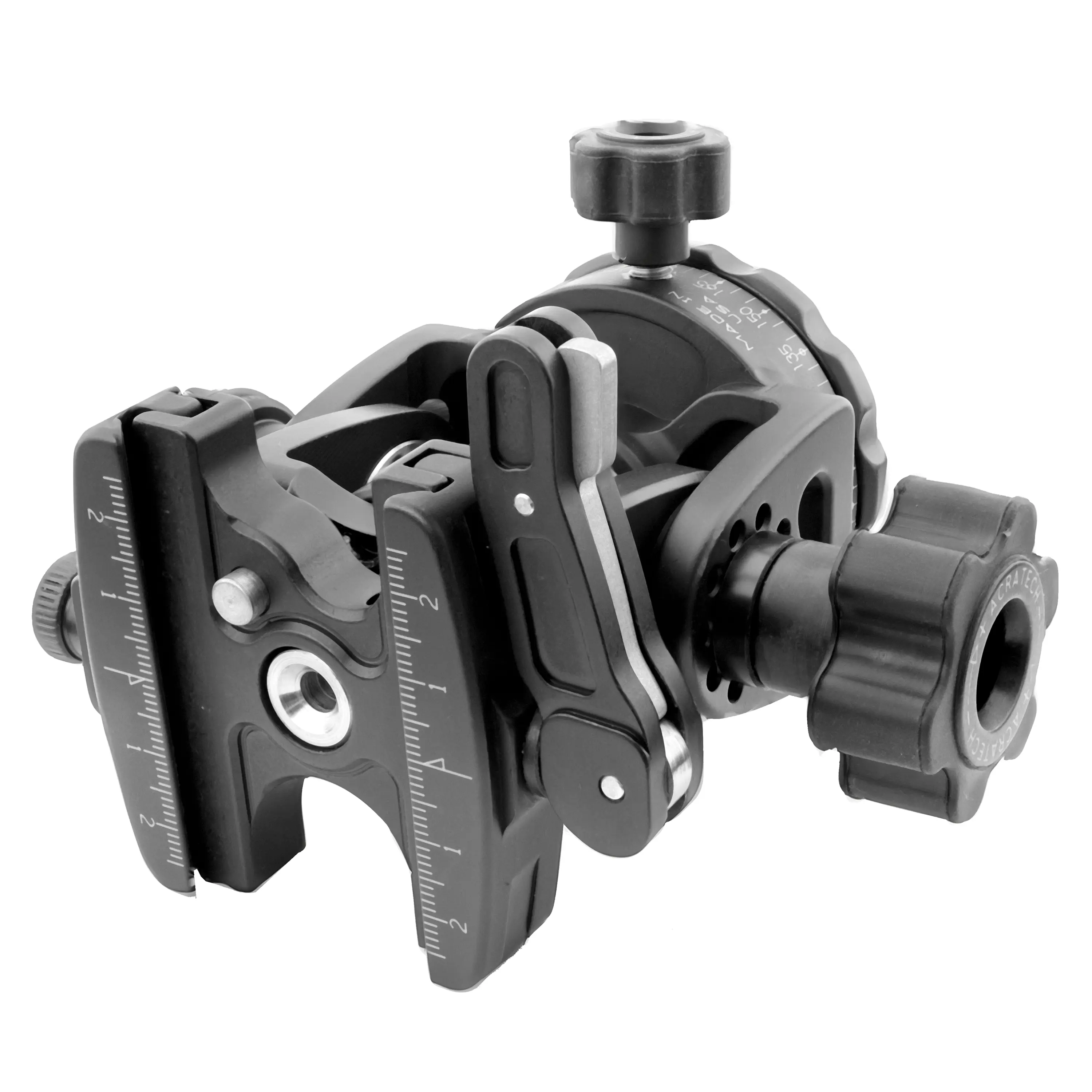 Acratech 1162 Long Lens Head avec pince à levier (tête à 2 axes pour téléobjectifs)