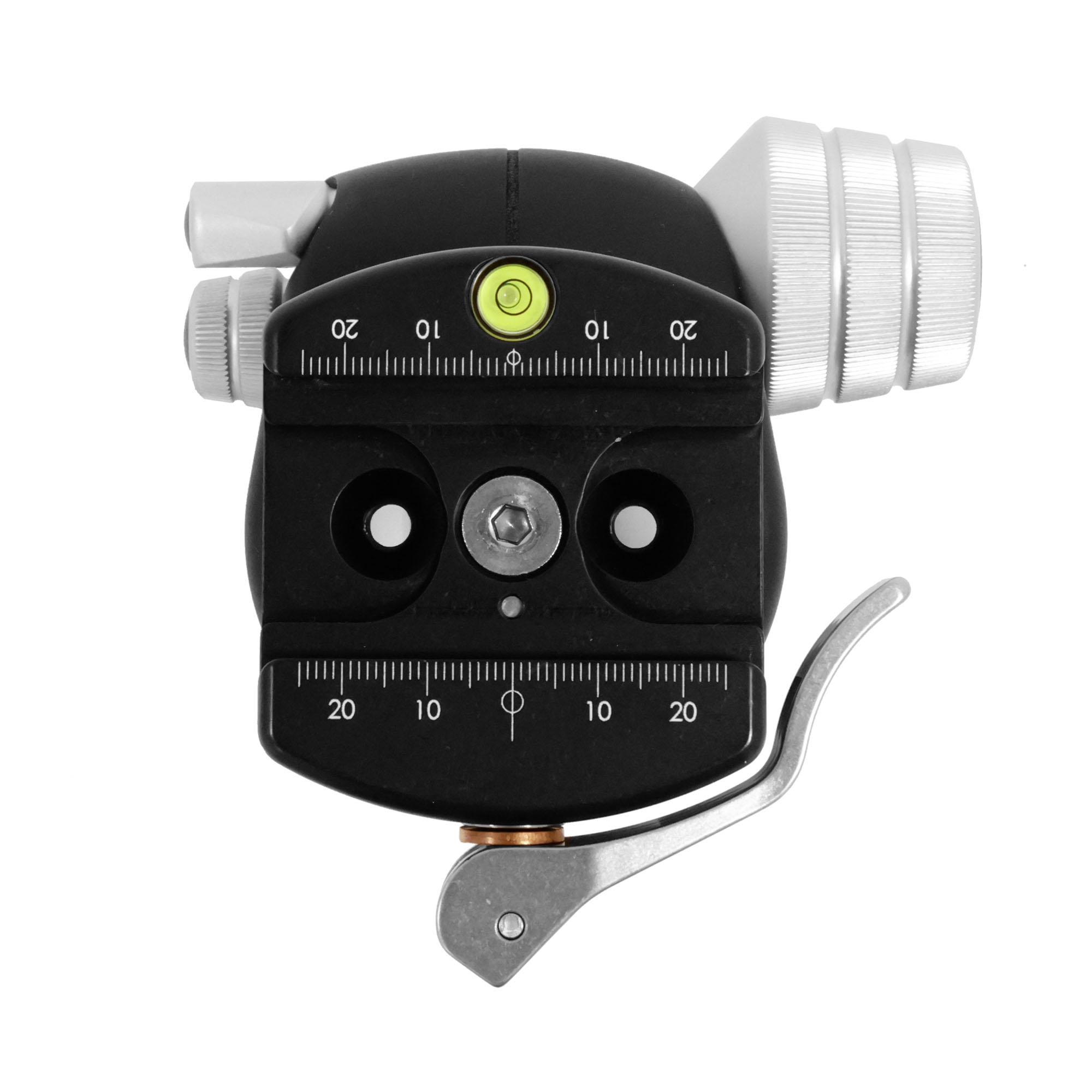 Really Right Stuff BH-55-LR - Kugelkopf mit B2 LR II Schnellwechselklemme mit Klemmhebel mit B2-LR II Hebelklemme - RRS Klemmung/Teller: mit B2-LR II Hebelklemme