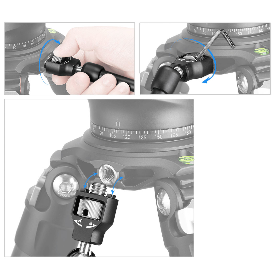 Leofoto AM-4 Kit Magic Arm