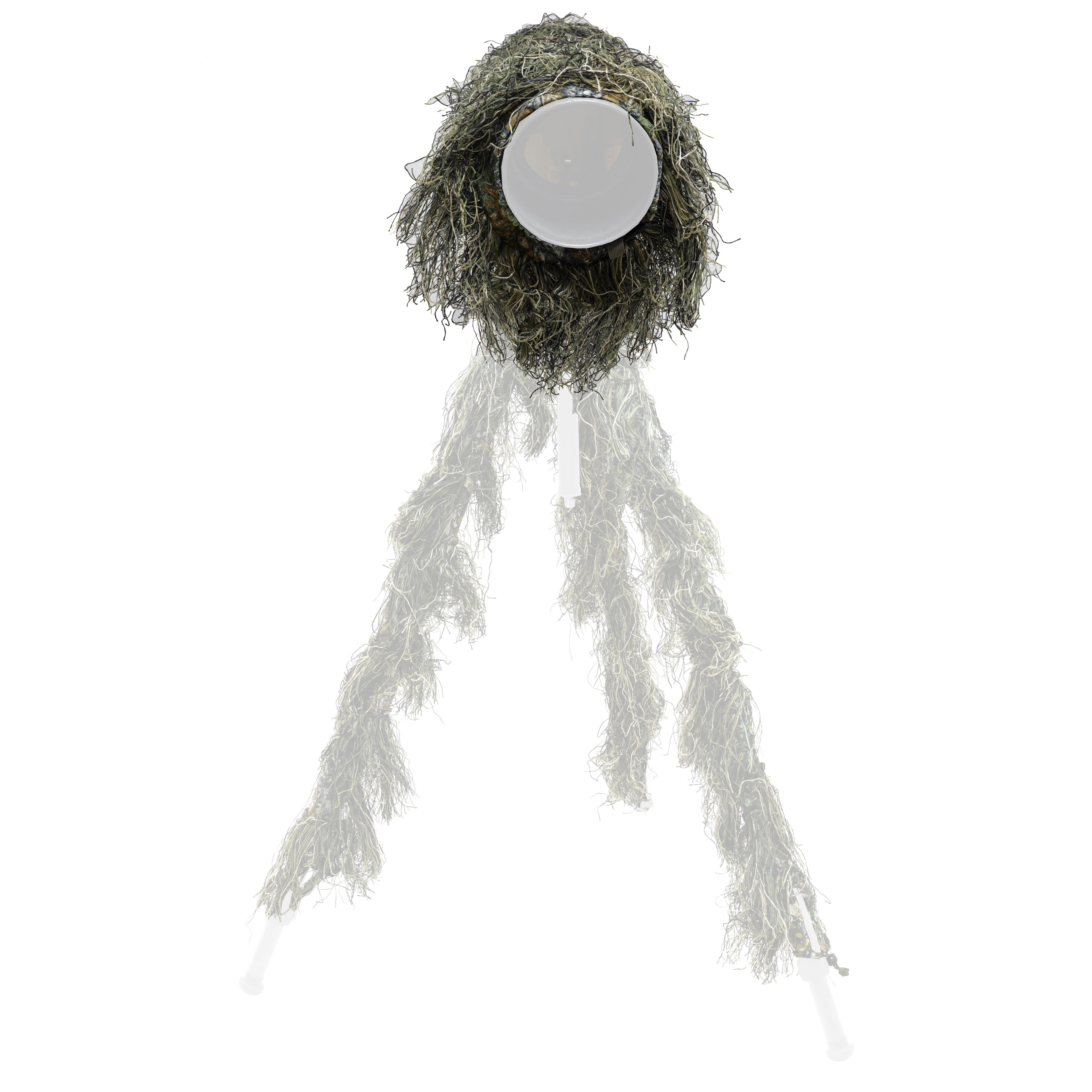 Tragopan Ghillie Khaki XL-Sleeve - Tarnung für Kamera-Tele-Objektiv-Kombination