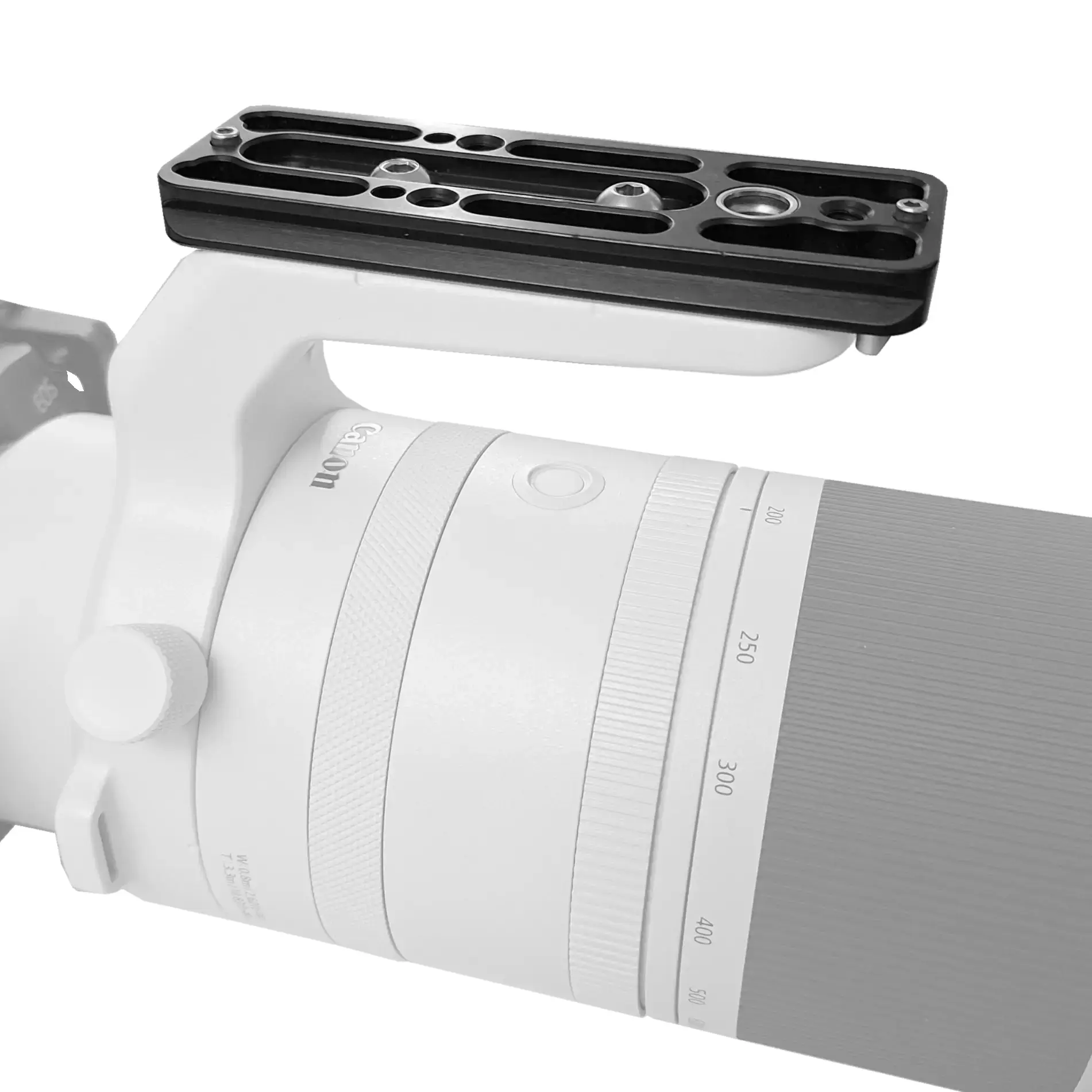 Placa de objetivo universal Kirk KLP-450-2NL (114 mm) con montura QD y 2 tornillos