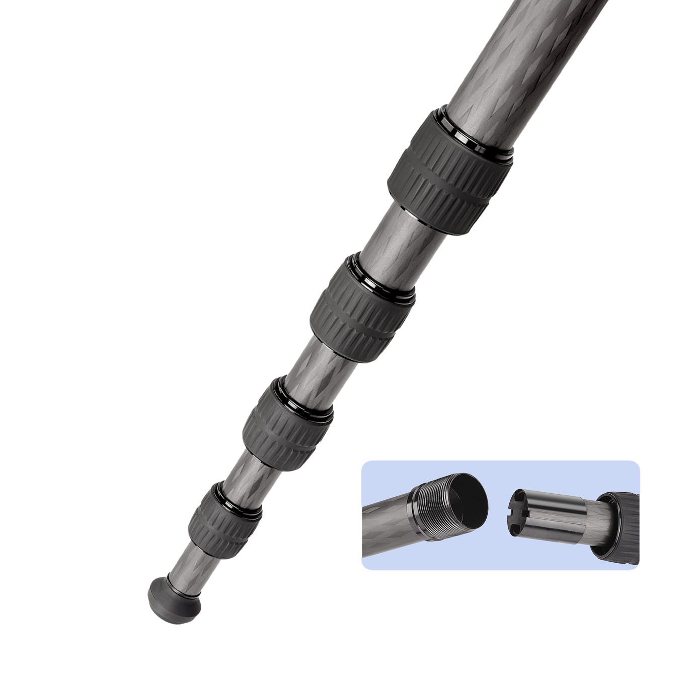 Leofoto MP-285C monopié de carbono