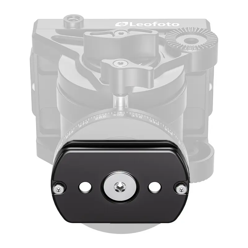 Piastra a sgancio rapido Leofoto P-BV10 piastra di base per teste di treppiede