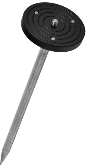 Berlebach Erdspieß mit Gewinde 3/8" UNC - Berlebach Anschlußgewinde: 3/8" UNC