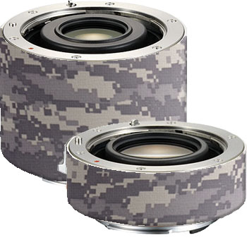LensCoat Bezug Extender Set für Sony 1,4x und 2x Telekonverter - Farbe:  Forest Green Camo LensCoat