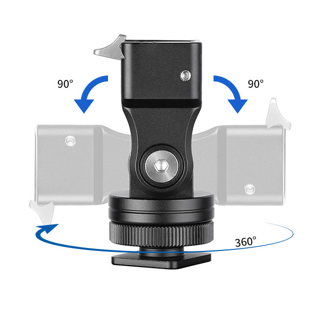 Leofoto FA-15 tiltable quick-release platform + FA-10 V quick-release plate