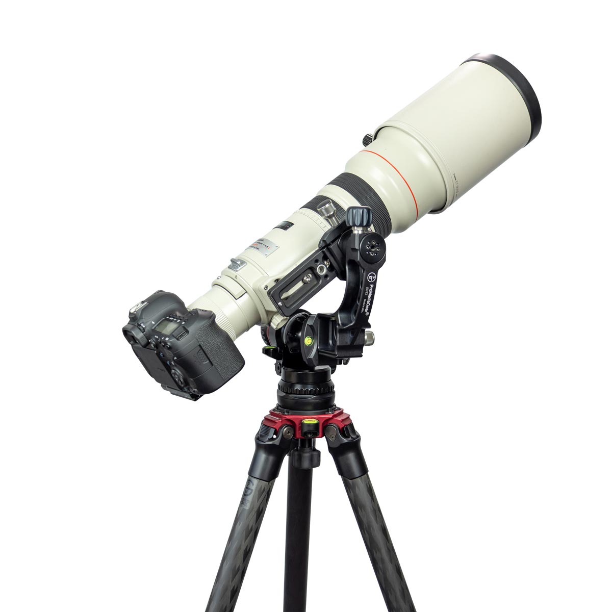 ProMediaGear GT2 Tomahawk - telephoto gimbal extension for ball head & monopod