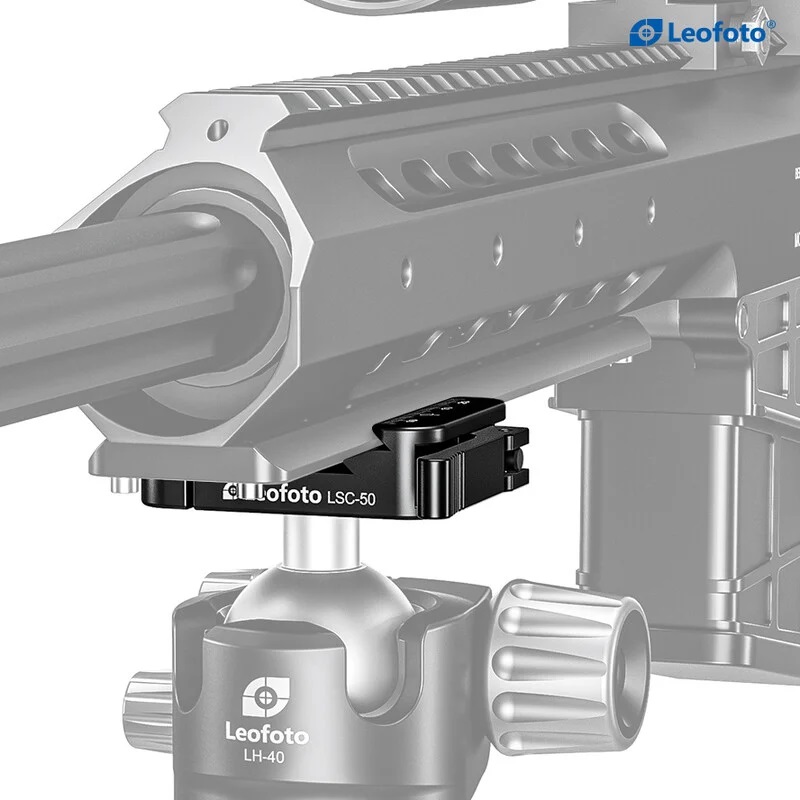 Leofoto LSC-50 attache rapide pour profil Arca-Swiss et Picatinny