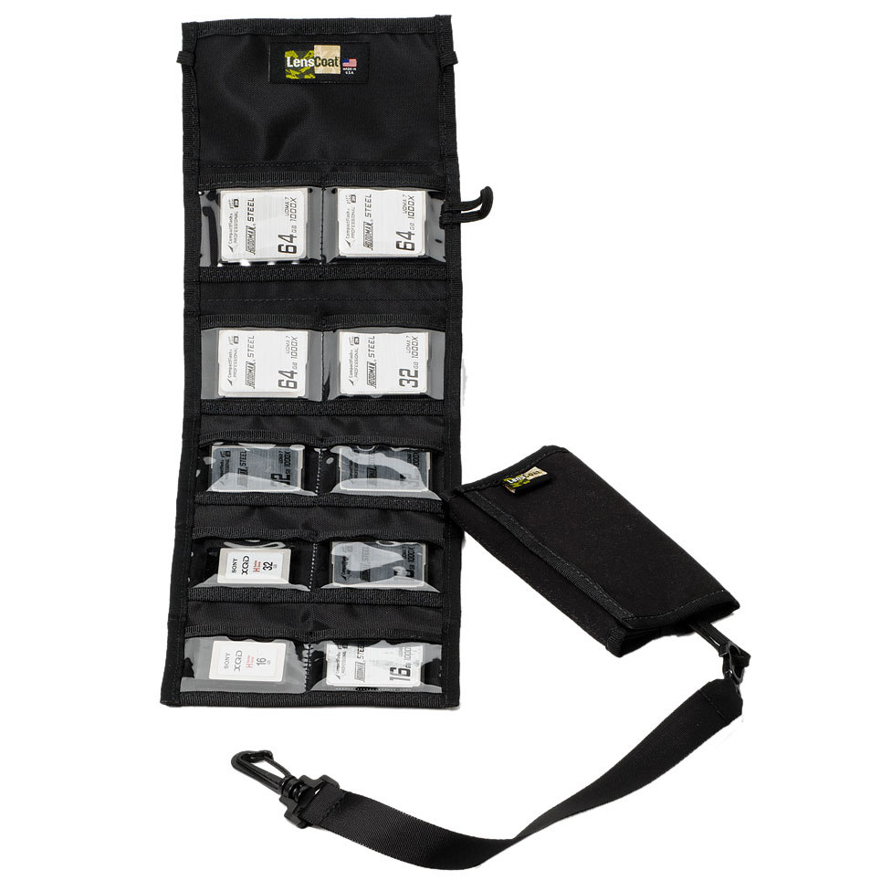 LensCoat MWCF10 Speicherkartentasche - Schwarz - Farbe:  Schwarz LensCoat